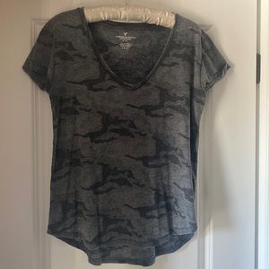 American Eagle Camo Top